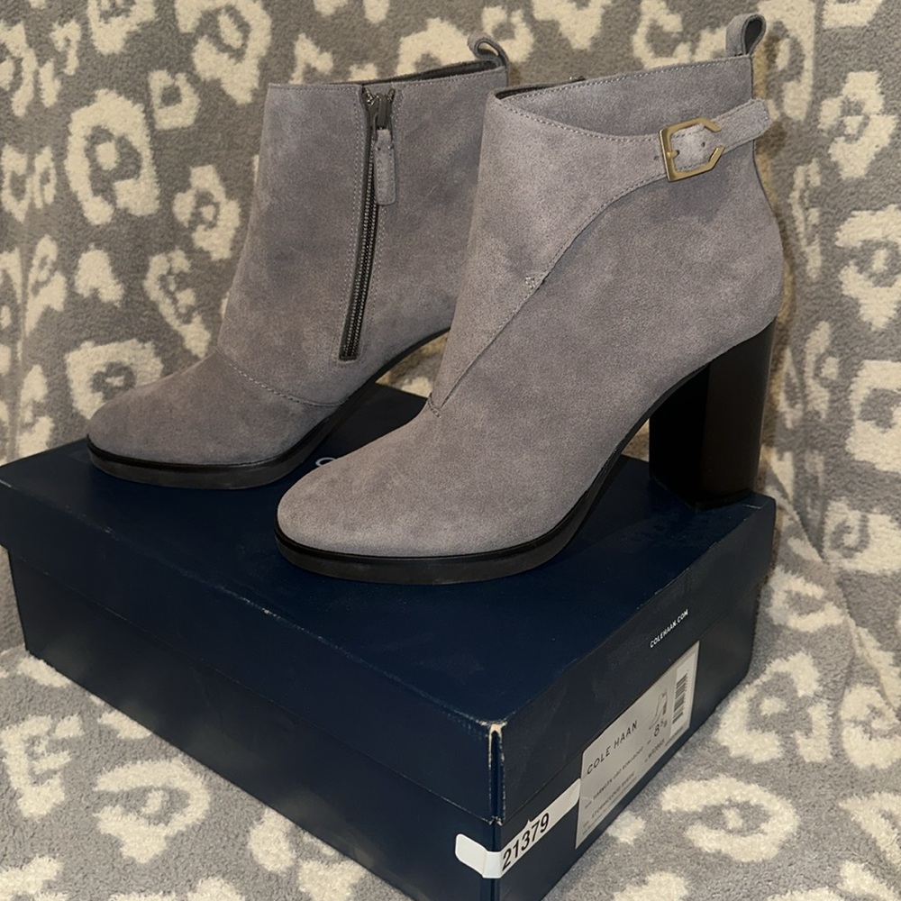 Cole Haan Harrington Grand Riding Heeled Booties New & Never Worn 🥰